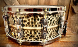 DrumPickers DP Custom 14x6.5” “The Beast” Hammered Brass Snare Drum