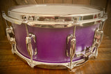 DrumPickers DP Custom 14x6” Maple/Poplar/Walnut Snare Drum in Candy Grape Finish