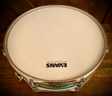 DrumPickers DP Custom 14x4” All Maple Snare Drum in Birds-Eye Forest Green