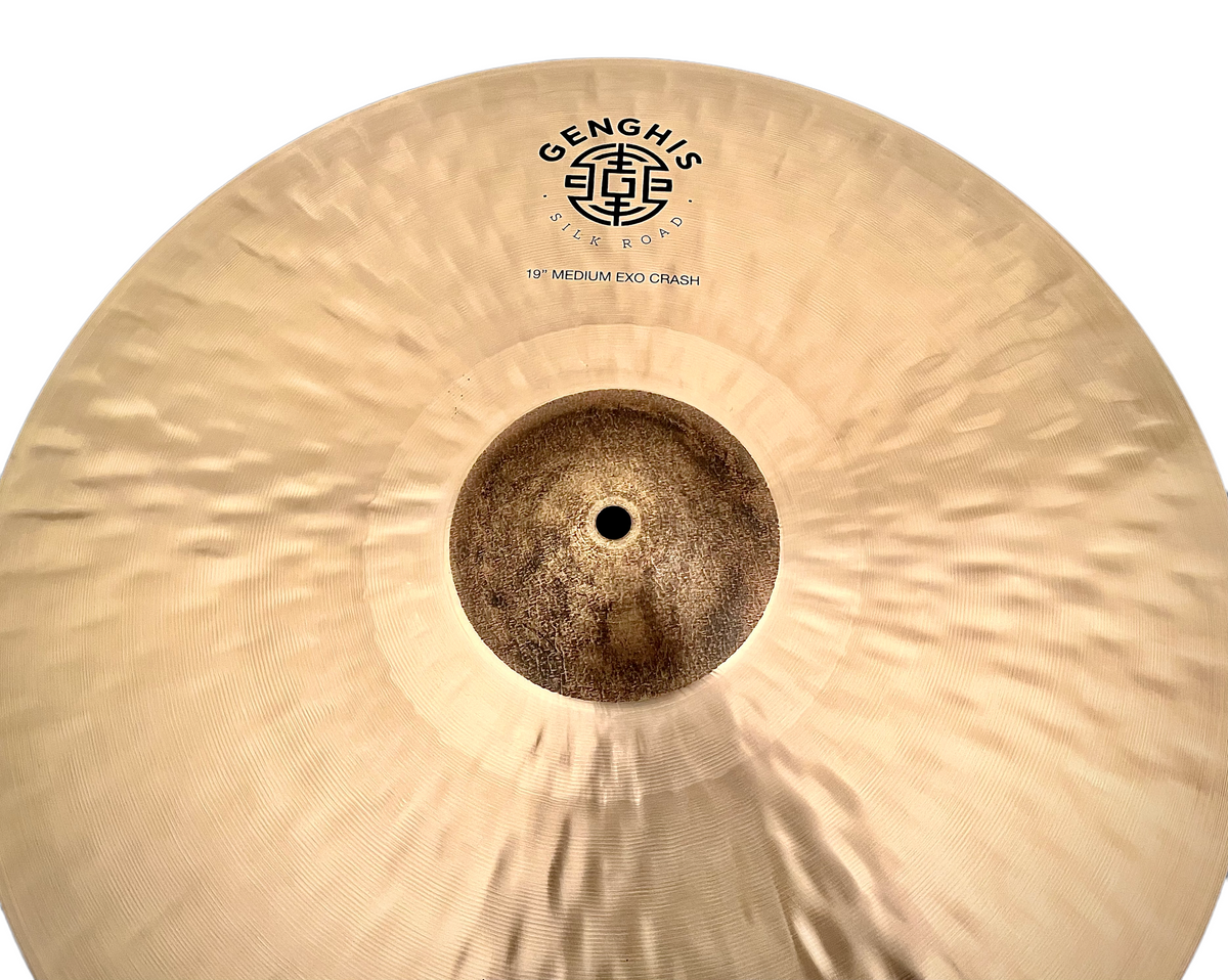 【限定30枚】mongoloid / RAWHEADS Stagg Genghis 19” Medium Exo-Crash Cymbal – DrumPickers