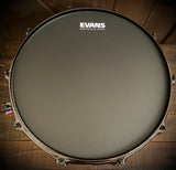 DrumPickers DP Custom 14x6.5” Aluminum Snare Drum with Black Chrome Harware