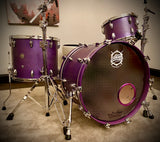DrumPickers DP Custom Line 4pc All Maple Drum Kit  In #007 Plum Crazy Burst