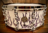 DrumPickers DP Custom 14x6” Skull Crusher Snare Drum 3-Ply Walnut