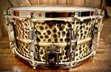 DrumPickers DP Custom 14x6.5” “The Beast” Hammered Brass Snare Drum