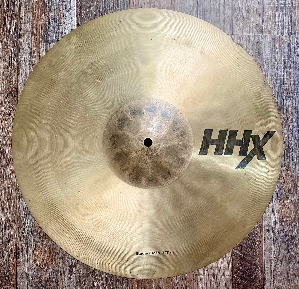 Sabian 16” HHX Studio Crash Cymbal – DrumPickers