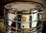 DrumPickers DP Custom 14x6.5” Chrome Over Brass “Full Metal Jacket” Snare Drum