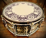 DrumPickers DP Custom 14x6.5” “The Beast” Hammered Brass Snare Drum