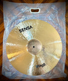 Stagg 17” Sensa Exo Hand Hammered Medium Crash Cymbal