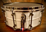 DrumPickers DP Custom 14x6.5” Aluminum Snare Drum with Black Chrome Harware