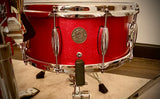 DrumPickers DPVP Vintage Professional Series 3-Pc Drum Kit in “Red-Brass Black-Attack”