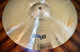 Stagg 18” Hand Hammered Sensa Exo Medium Crash Cymbal