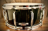 Pearl Masters Custom Classic 14x6.5” Single Maple Ply Snare Drum in Piano Black Lacquer