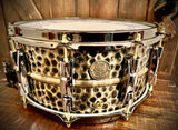 DrumPickers DP Custom 14x6.5” “The Beast” Hammered Brass Snare Drum