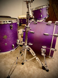 DrumPickers DP Custom Line 4pc All Maple Drum Kit  In #007 Plum Crazy Burst