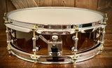 DrumPickers Custom Acrylic 14x4” Snare Drum In Black Smoke
