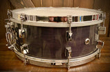 DrumPickers Custom Maple 14x6” Snare Drum in Black Stain Lacquer