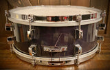 DrumPickers Custom Maple 14x6” Snare Drum in Black Stain Lacquer