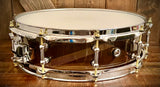 DrumPickers Custom Acrylic 14x4” Snare Drum In Black Smoke