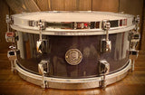 DrumPickers Custom Maple 14x6” Snare Drum in Black Stain Lacquer