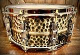 DrumPickers DP Custom 14x6.5” “The Beast” Hammered Brass Snare Drum