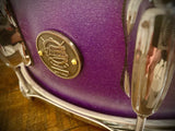 DrumPickers DP Custom 14x6” Maple/Poplar/Walnut Snare Drum in Candy Grape Finish