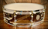 DrumPickers Custom Acrylic 14x4” Snare Drum In Black Smoke