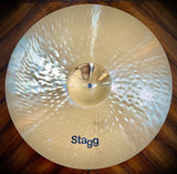 Stagg 17” Sensa Exo Hand Hammered Medium Crash Cymbal