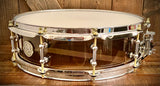 DrumPickers Custom Acrylic 14x4” Snare Drum In Black Smoke