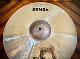 Stagg 16” Sensa Exo Hand Hammered Medium Crash Cymbal