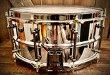 DrumPickers DP Custom 14x6.5” Chrome Over Brass “Full Metal Jacket” Snare Drum