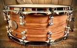 DrumPickers DP Custom 14x6” Heritage Line Snare drum in Gloss Walnut