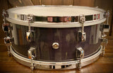 DrumPickers Custom Maple 14x6” Snare Drum in Black Stain Lacquer