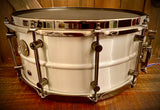 DrumPickers DP Custom 14x6.5” Aluminum Snare Drum with Black Chrome Harware