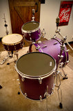 DrumPickers DP Custom Line 4pc All Maple Drum Kit  In #007 Plum Crazy Burst