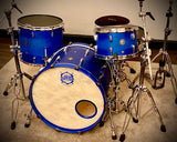 DrumPickers DP Custom Series 3pc Drum Kit in #74 True Blue
