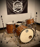 Drumpickers  DP Custom Series  in Semi-Gloss Antique Ribbon Mahogany