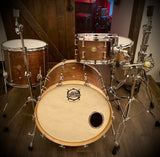 DrumPickers Bryan Harris Signature Series 4pc Drum Kit in  #225 Red Mahogany
