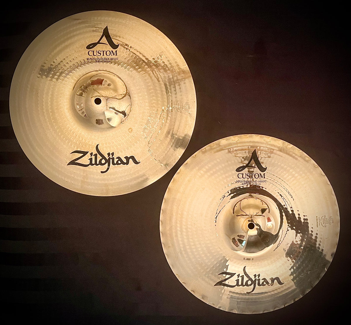Zildjian 14 a custom mastersound hi hats deals