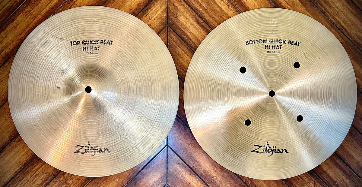 Zildjian A 14” Quick Beat Hi Hats (Pair) – DrumPickers