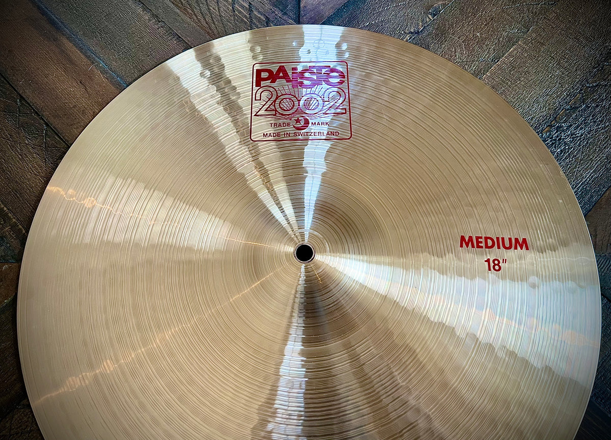 Paiste 2002 18” Medium Crash Cymbal
