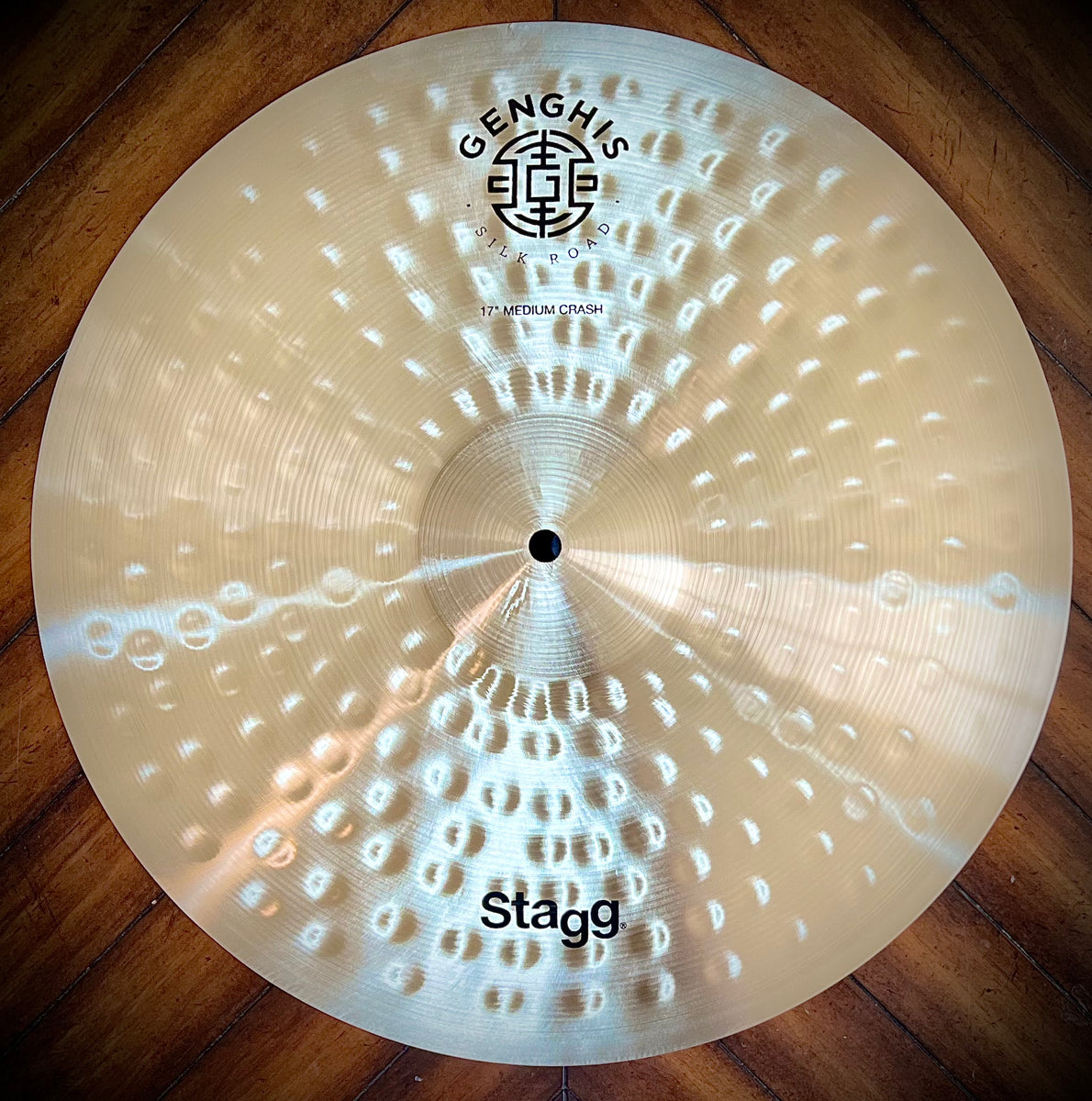 Stagg 17” Genghis Medium Crash Cymbal – DrumPickers