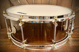 DrumPickers DP Custom Acrylic 14x6” Snare Drum in Black Smoke