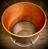 Pearl PTM1311S201 Single Head Concert Tom in #201 Matte Walnut Lacquer