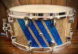 On The Edge Custom Maple 14x7 Snare Drum with Reinforcement Rings