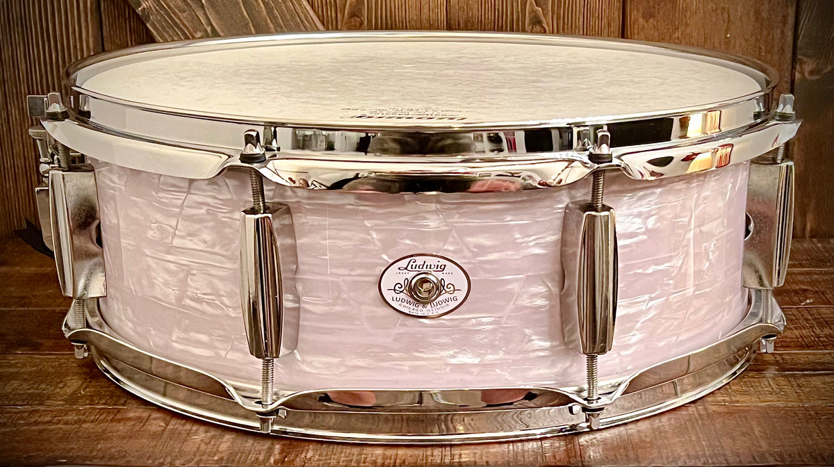 ludwig 14 x 8 standard maple snare drum