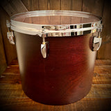 Pearl PTM1311S201 Single Head Concert Tom in #201 Matte Walnut Lacquer
