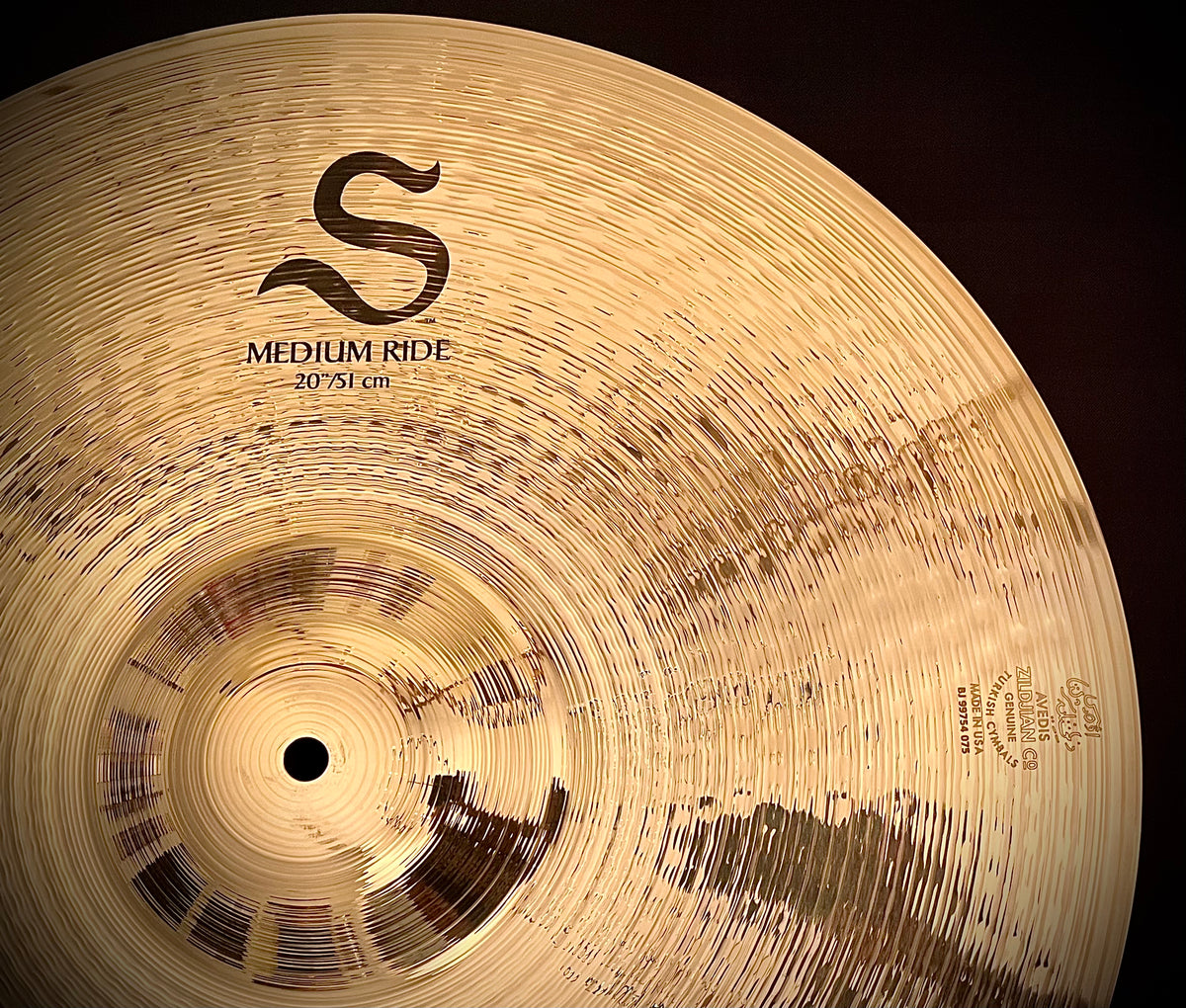 Zildjian S Series 20” Medium Ride Cymbal