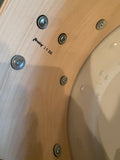 DrumPickers 14x6.5” DP Custom Line  Rich Silver Leather