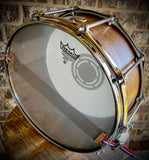 DrumPickers DP Custom Line Heritage Classic II / 14x6.5 8-Ply Maple Snare Drum in #41 Red Mahogany