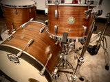 Drumpickers  DP Custom Series  in Semi-Gloss Antique Ribbon Mahogany